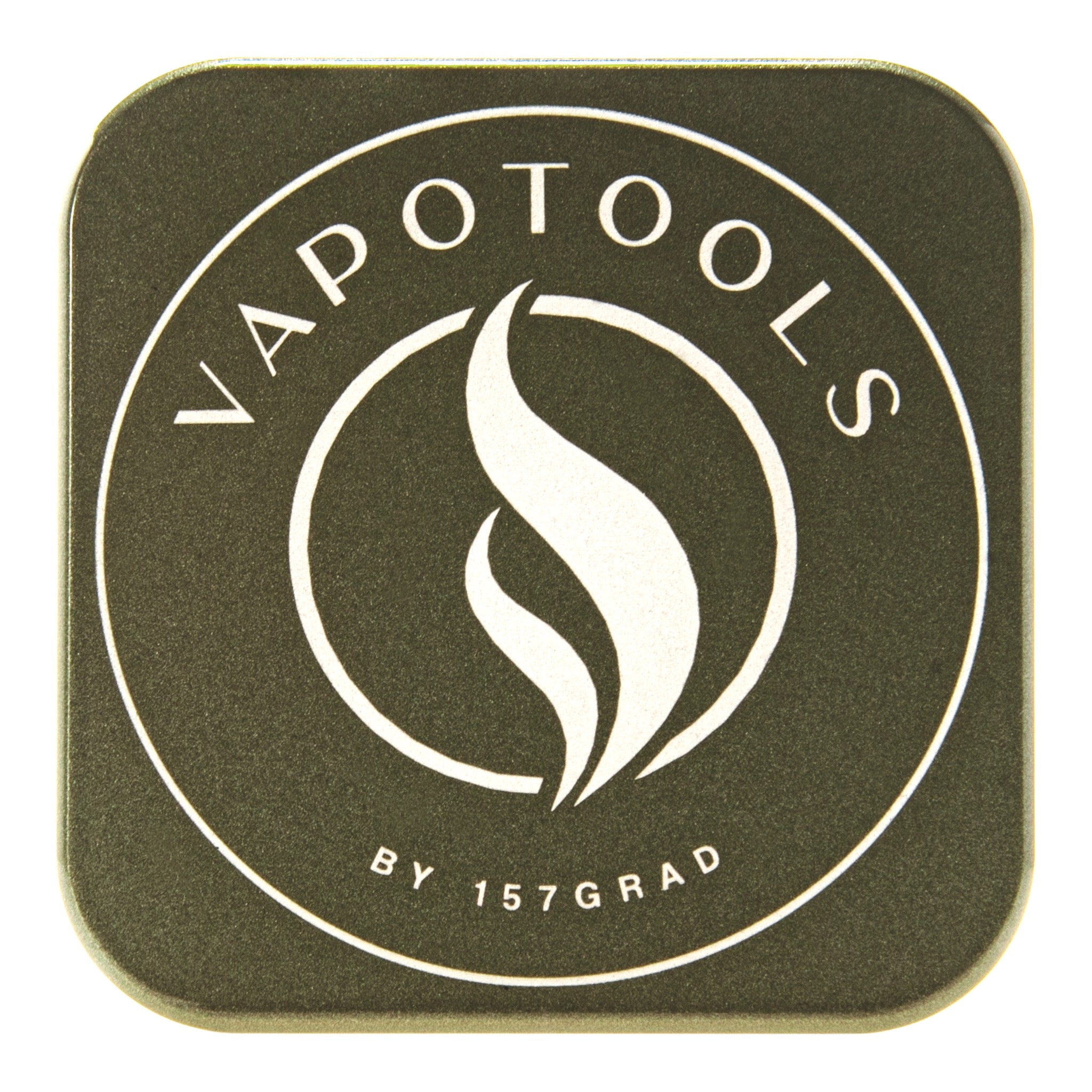Vapotools by 157Grad Ceramic Square Grinder Grün
