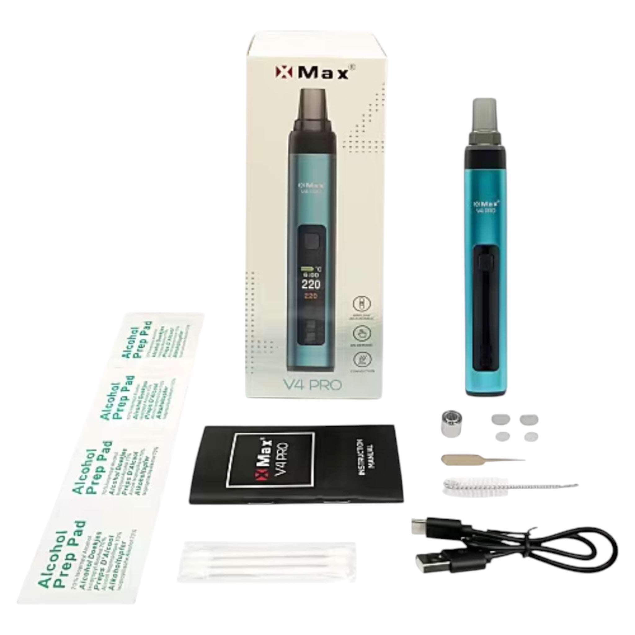 XMax V4 Pro: Kompakter Konvektionsvaporizer im praktischen Stiftformat versch. Farben