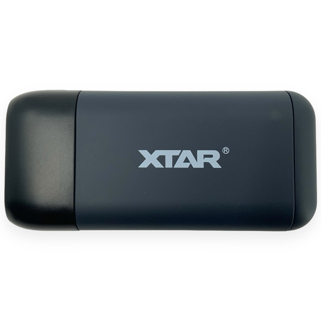 XTAR PB2SL Powerbank Akkuladegerät  Schwarz