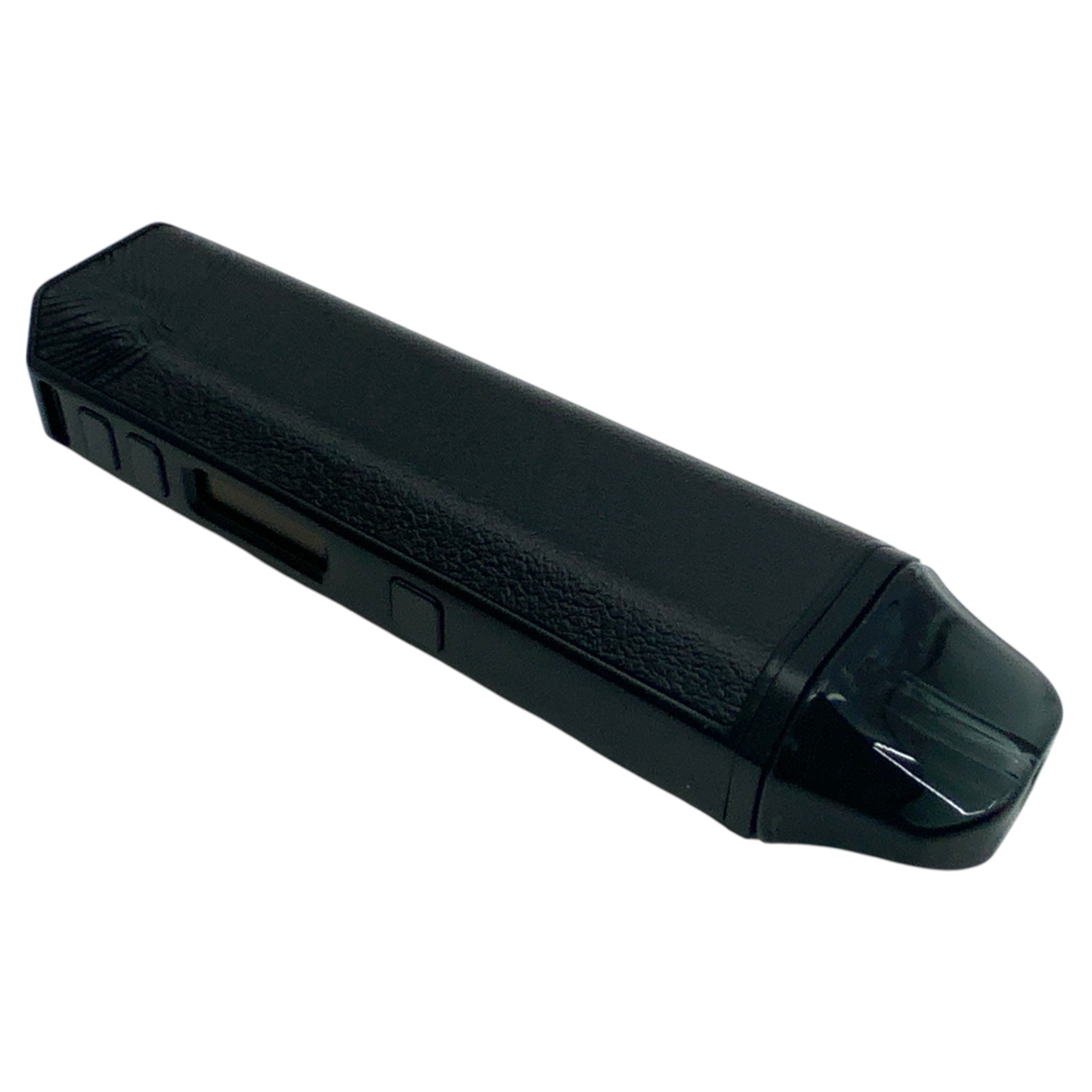 XVape Aria+ (Plus) Vaporizer Gothic Black schräg Mundstück vorne
