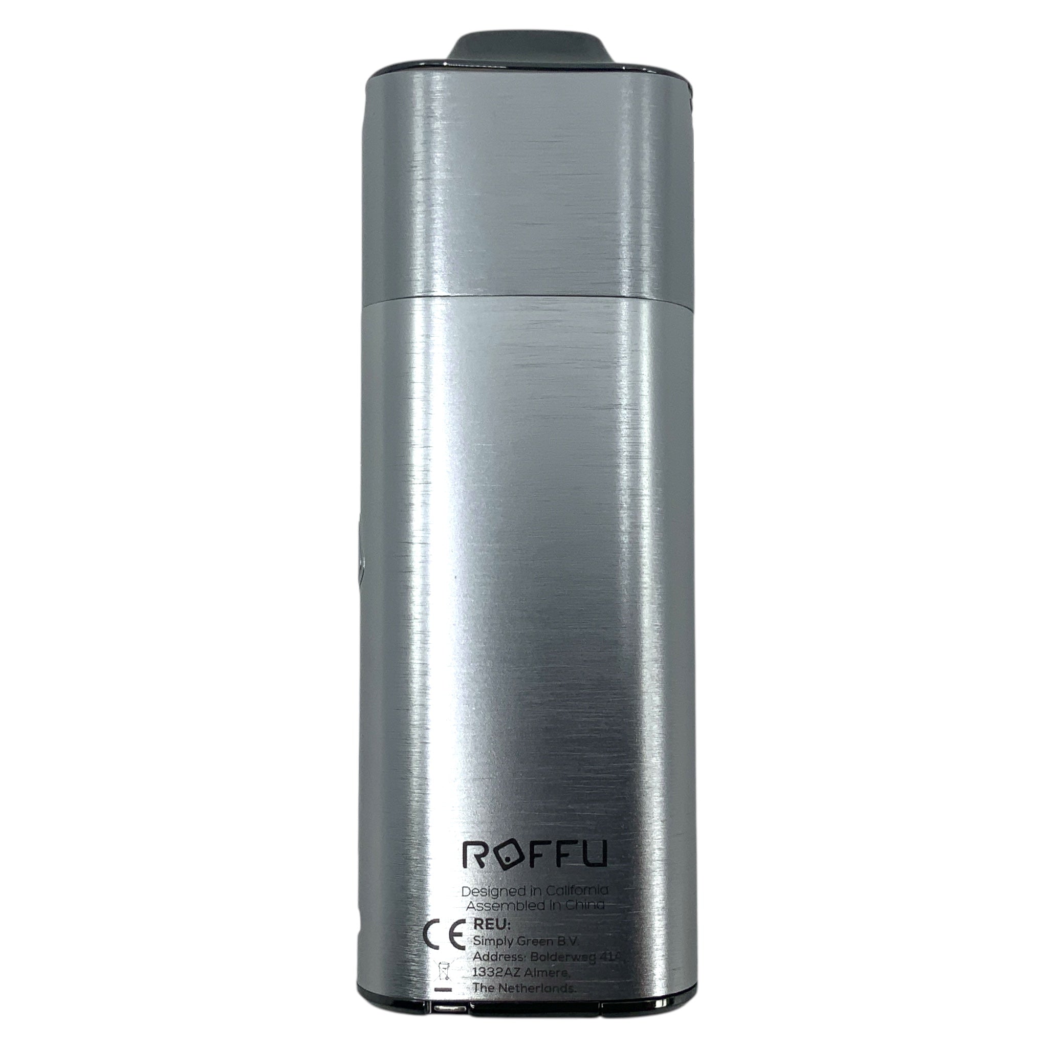Xvape Xlux Roffu Vaporizer Onyx Grey  von hinten