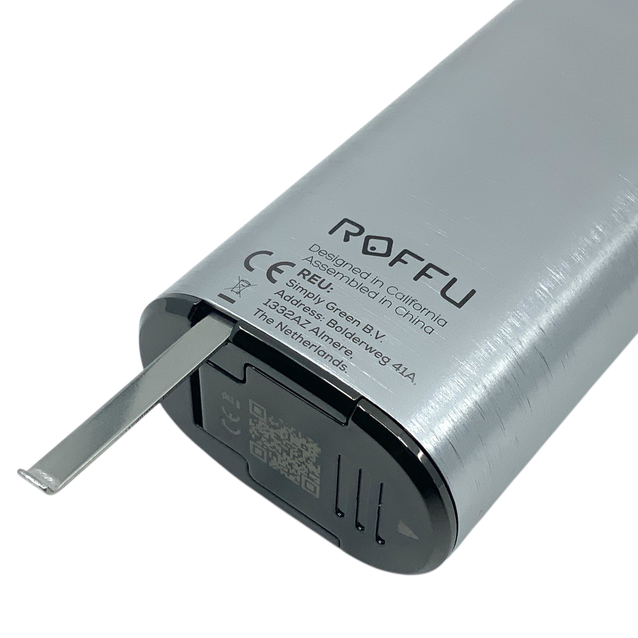 Xvape Xlux Roffu Vaporizer Onyx Grey Details Werkzeug