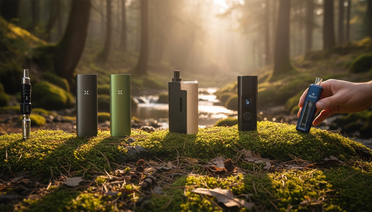Vaporizer auf einer Waldlichtung