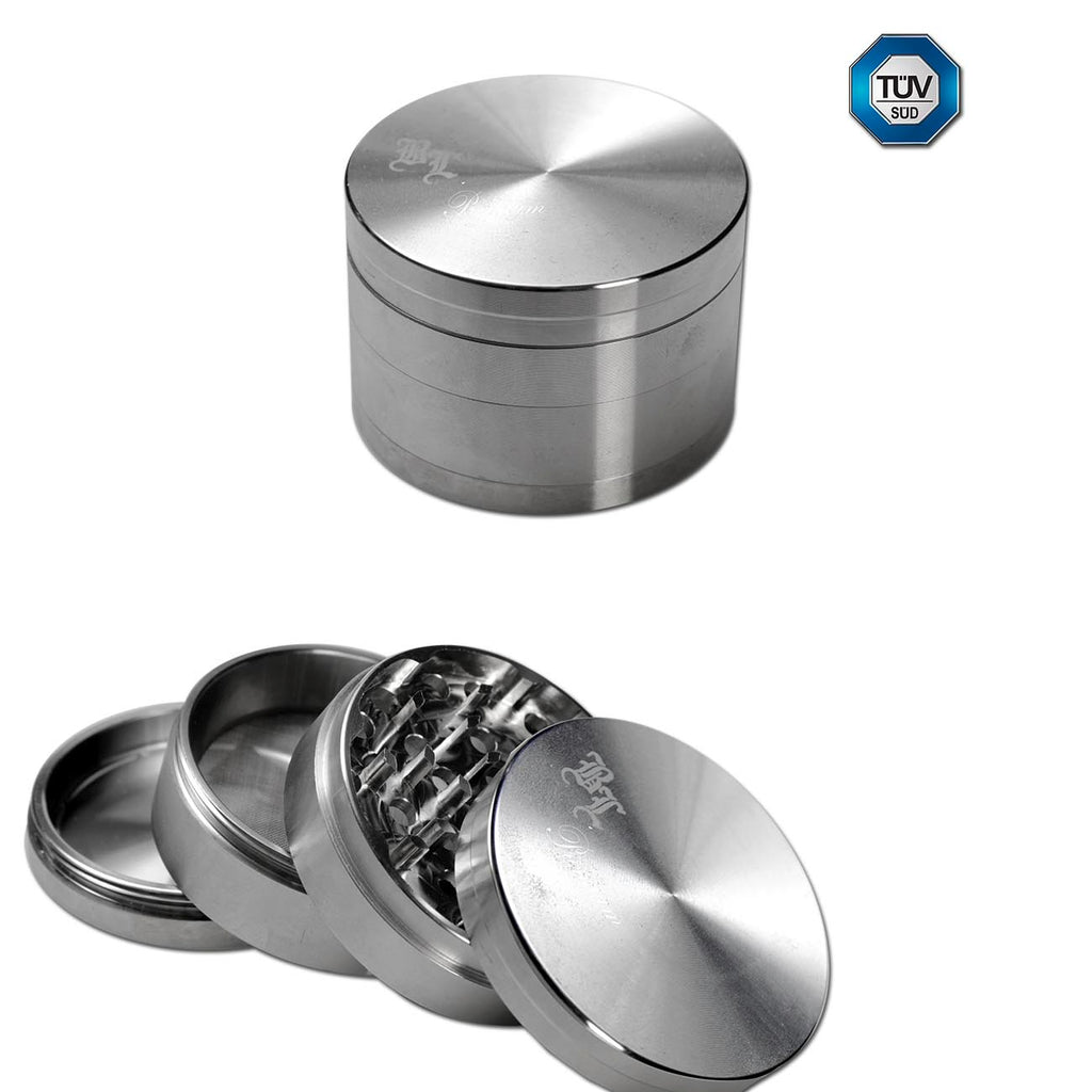Black leaf Edelstahlgrinder 4teilig B-Ware!