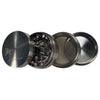 Black Leaf Edelstahlgrinder 49/38 4tlg von oben