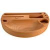 Black Leaf Rolling Tray by KRU Meia Lua
