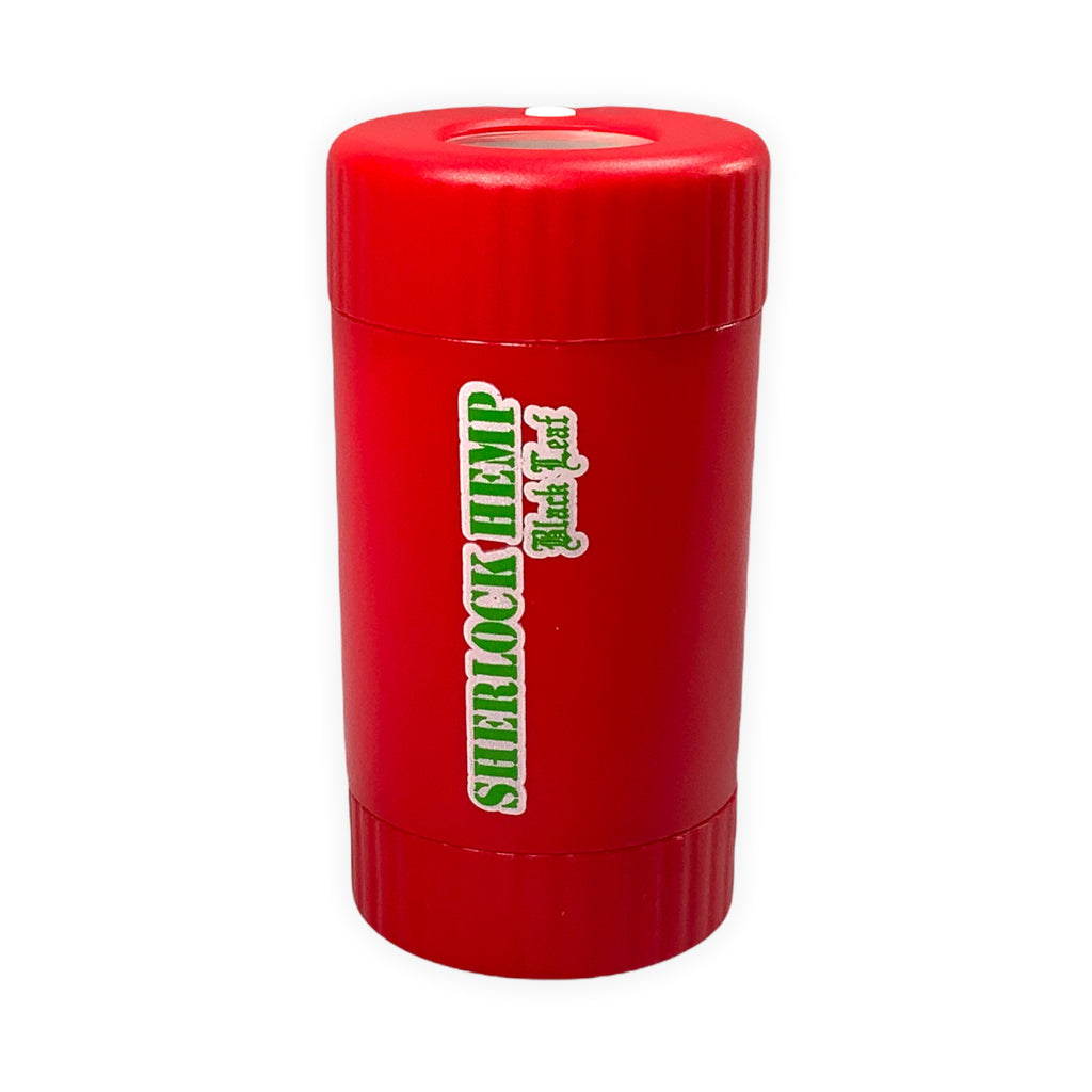 Black Leaf Sherlock Hemp 4in1 Grinder Rot logo