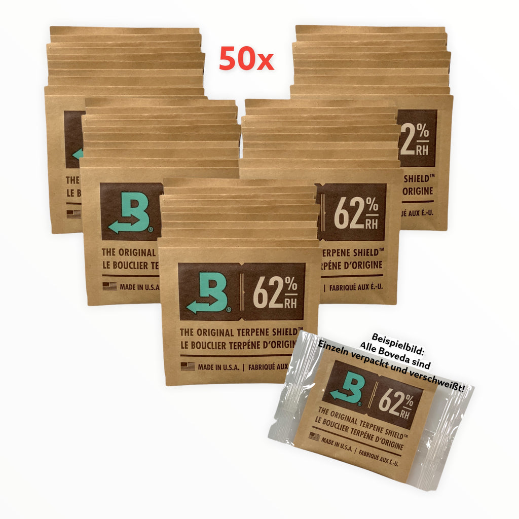Boveda 62% 8 Gramm 50er Pack