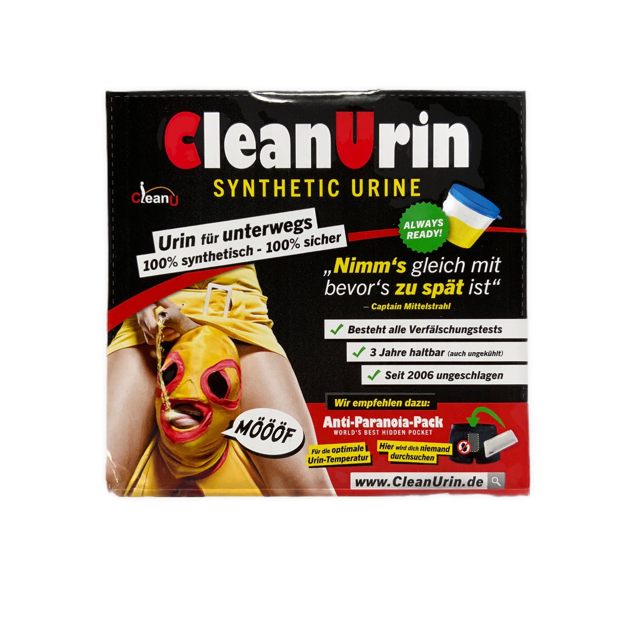 Clean Urin Werbung