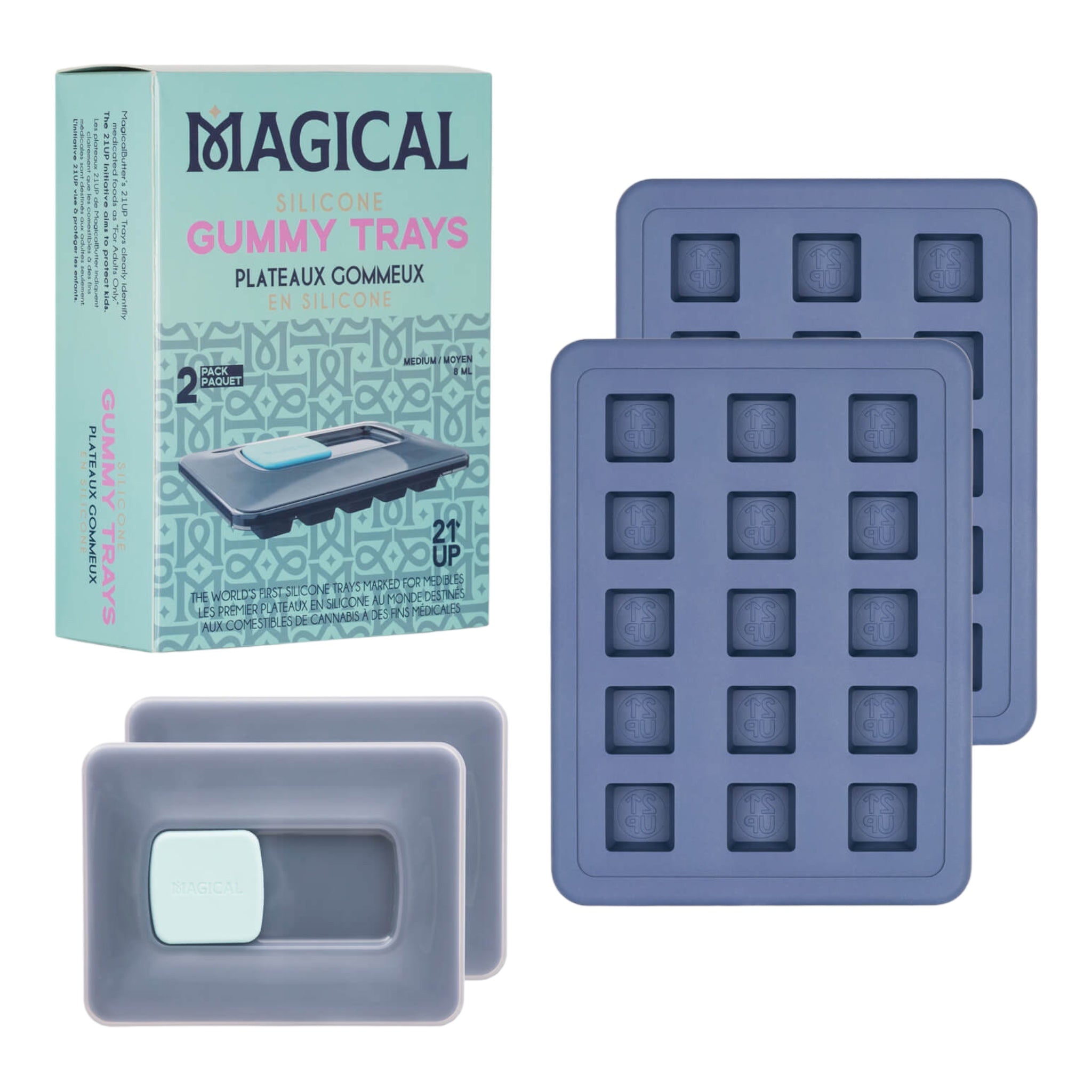 Magical Butter Tray 2er Pack Medium 8ml