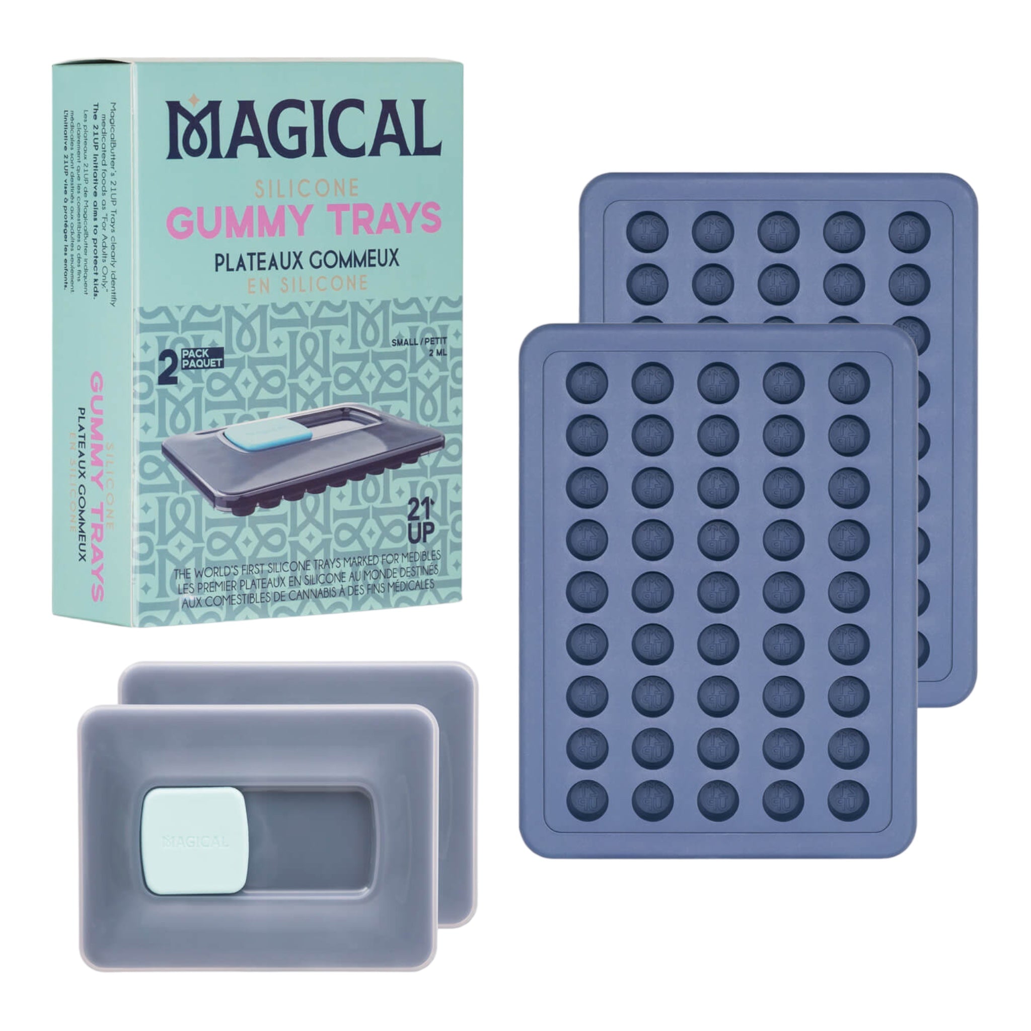 Magical Butter Tray 2er Pack Small 2ml