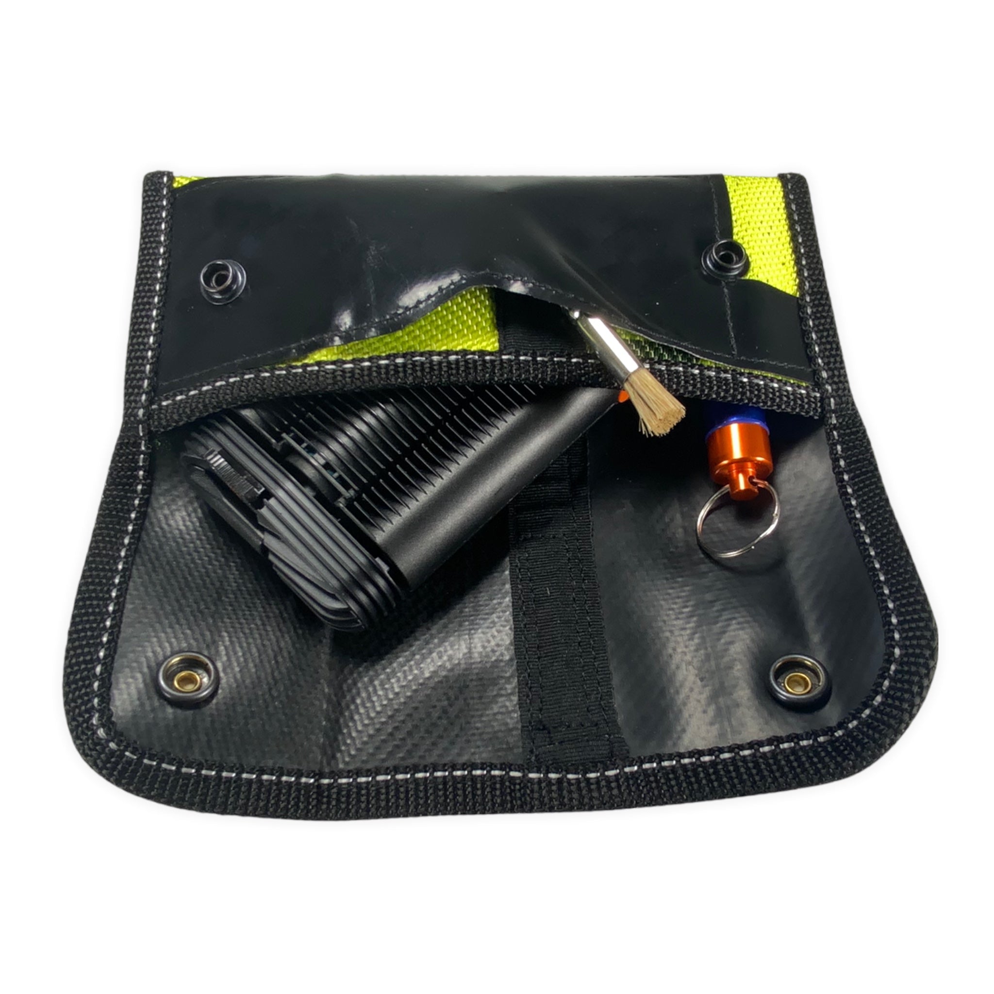 fahrradtasche aus feuerwehrschlauch Taschen für den Mighty Verdampfer aus original Feuerwehrschlauch