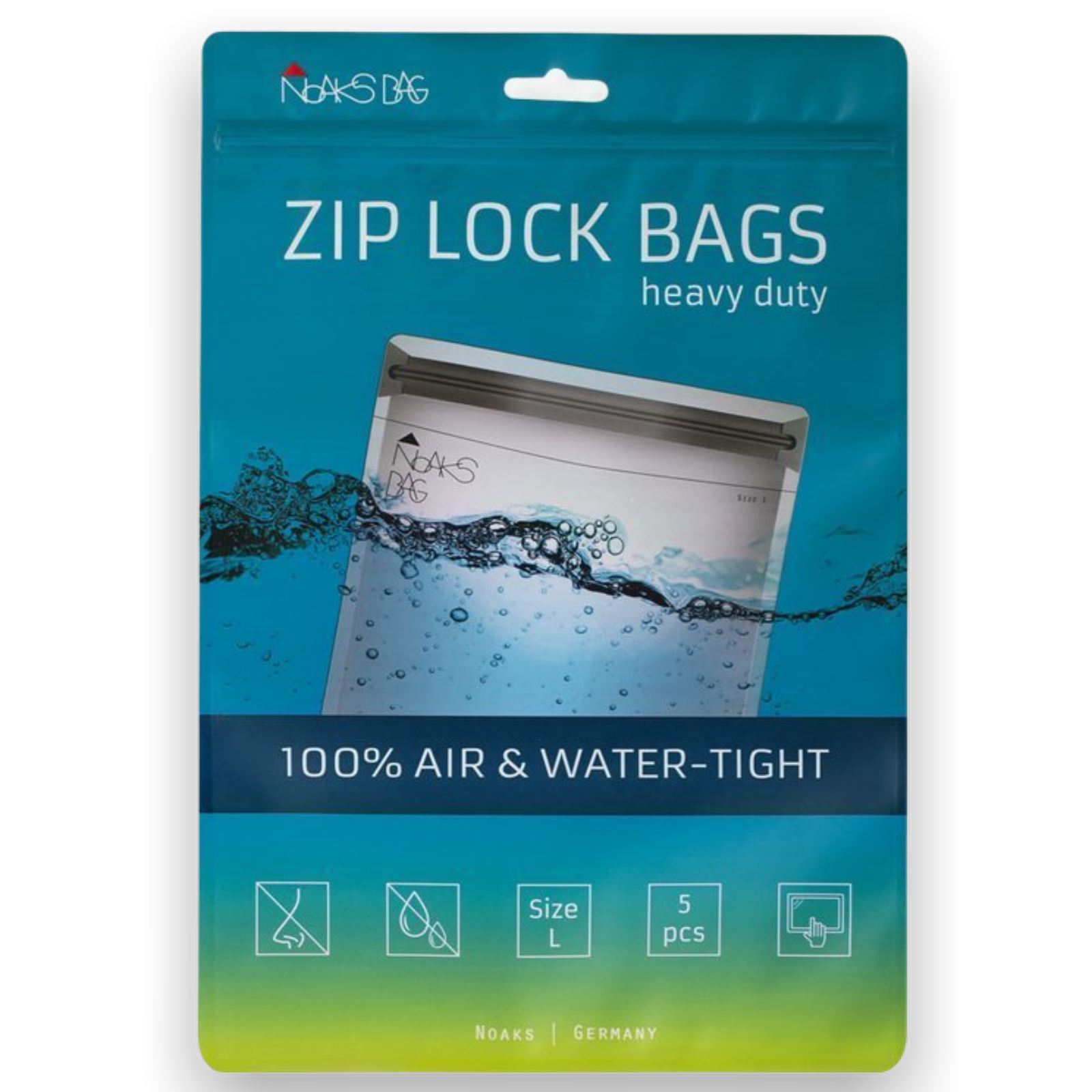Noak Bags Zip Lock L