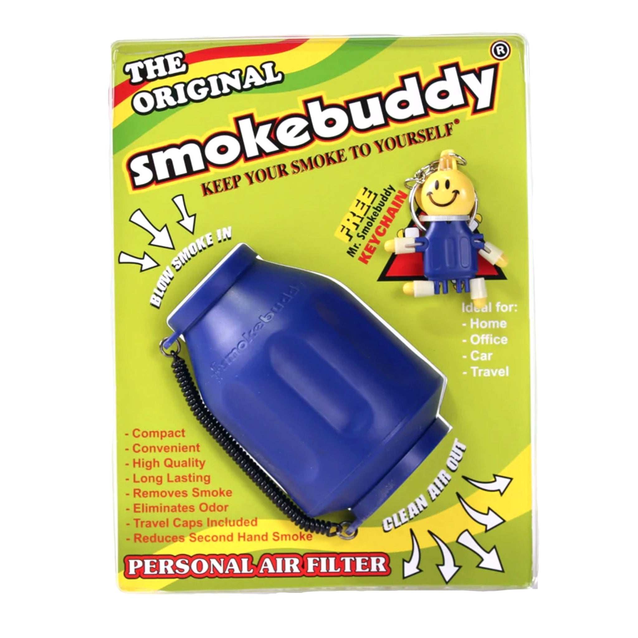 Original Smokebuddy air filter - various colors